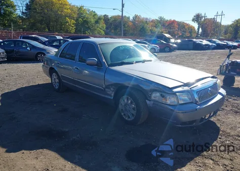 2006 Mercury Grand Marquis Gs из США, поврежденный, VIN 2MEFM74V86X606653